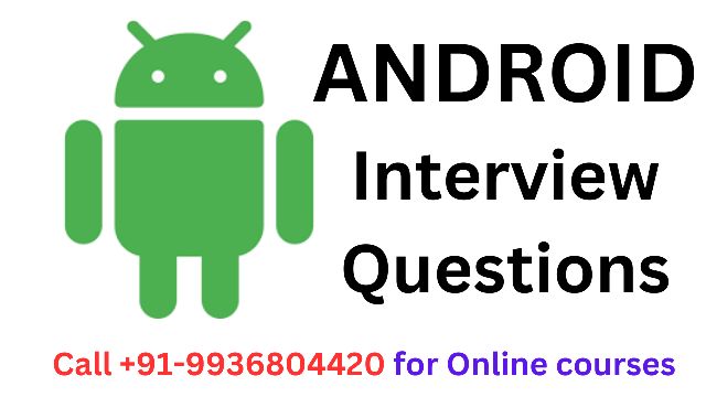 Android Interview Questions with Correct Answer and Explanation